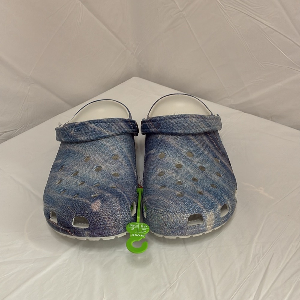 Crocs classic denim clog Unisex M10/W11 - Picture 4 of 9